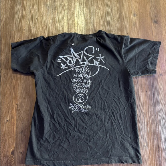 Vintage Stussy mode 2 world tour T-shirt - Picture 4 of 4